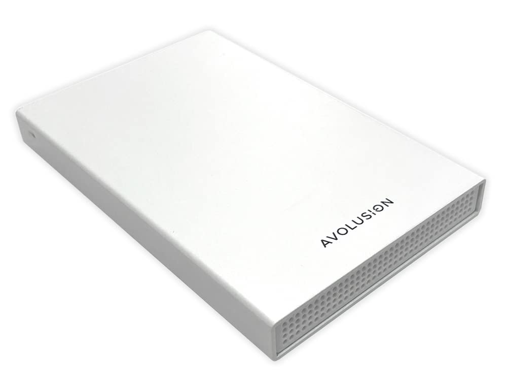 2TB USB 3.0 Portable External Gaming Hard Drive White Z5879