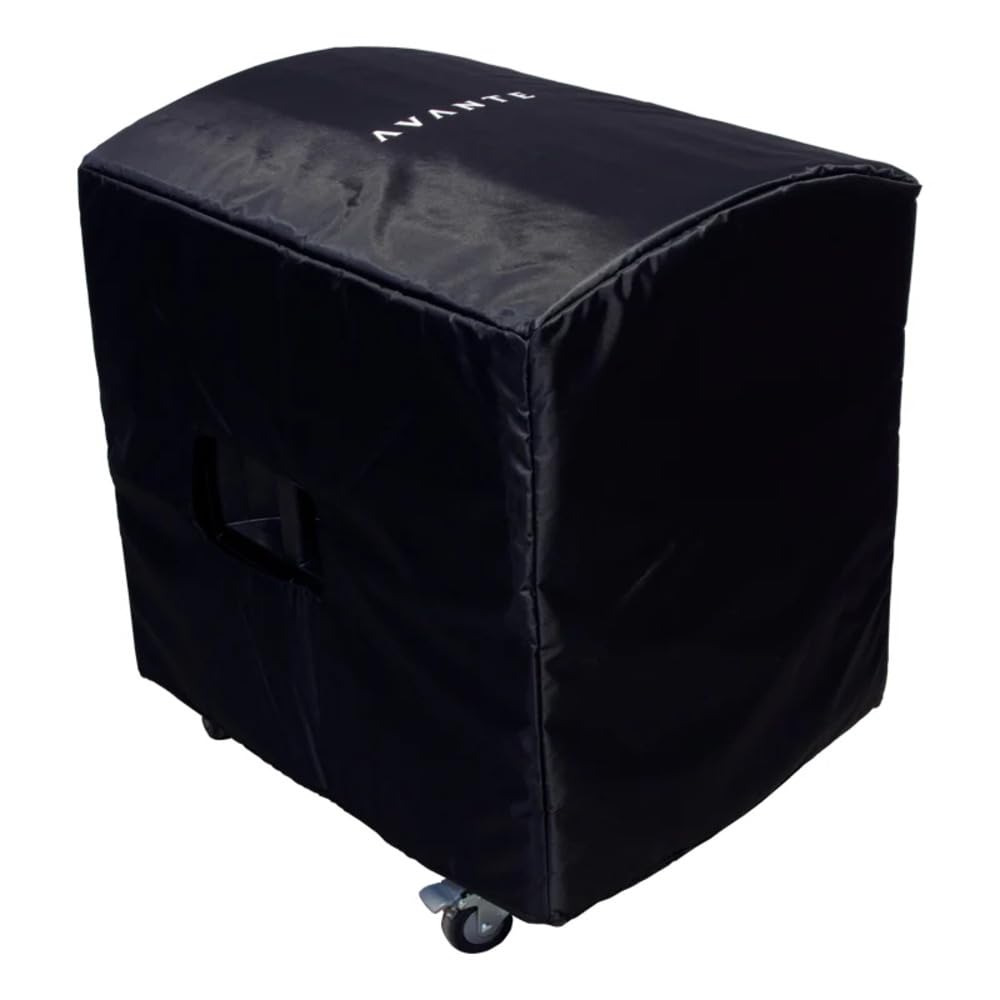 18" Active PA Subwoofer with Cover and Set of 4 Wheels O301