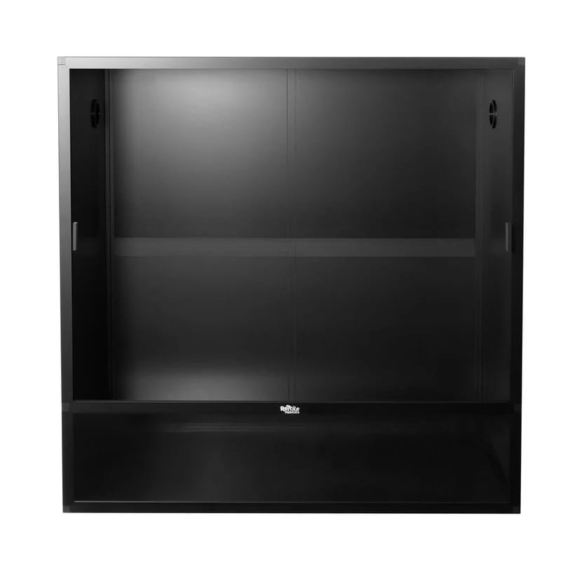 48x24x48 Reptile Habitat with Glass Doors and Aluminum Frame A712481