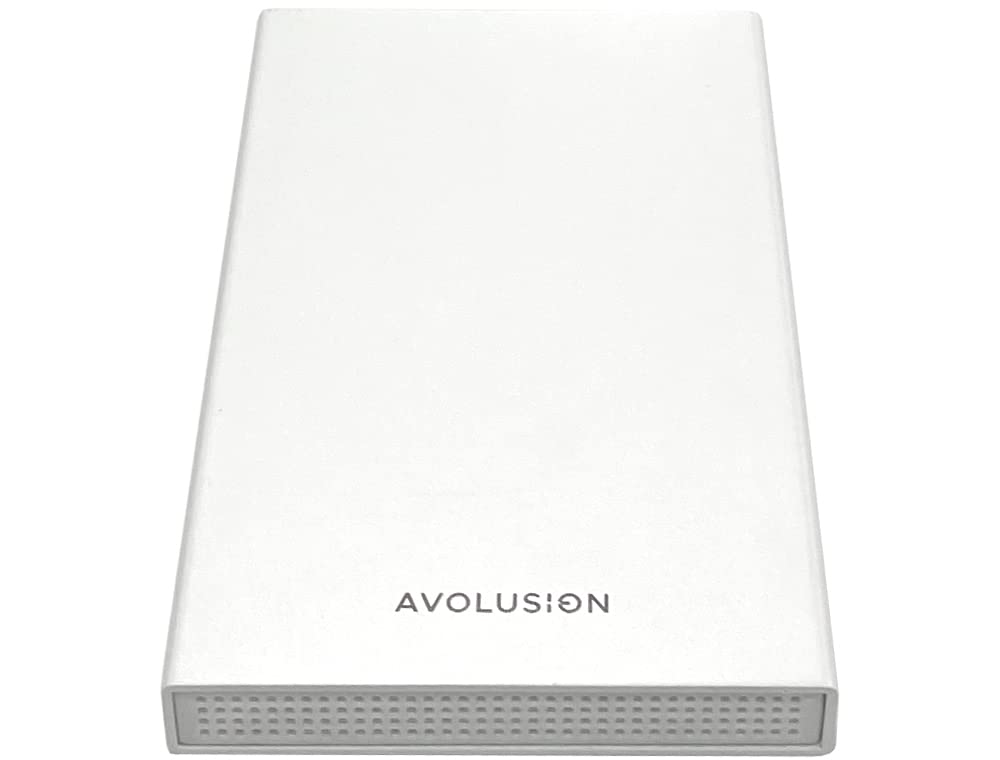2TB USB 3.0 Portable External Gaming Hard Drive White Z5879