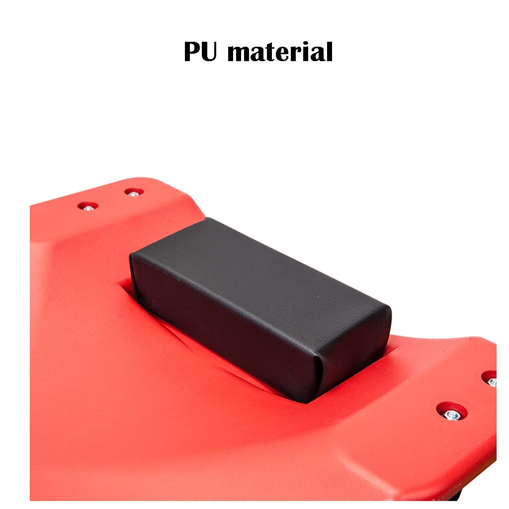 40inch Plastic Mechanic Creeper with Padded Headrest and 6 Casters R384082