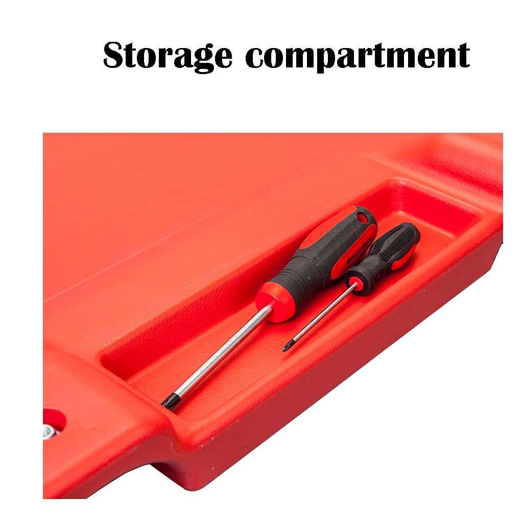 40inch Plastic Mechanic Creeper with Padded Headrest and 6 Casters R384082