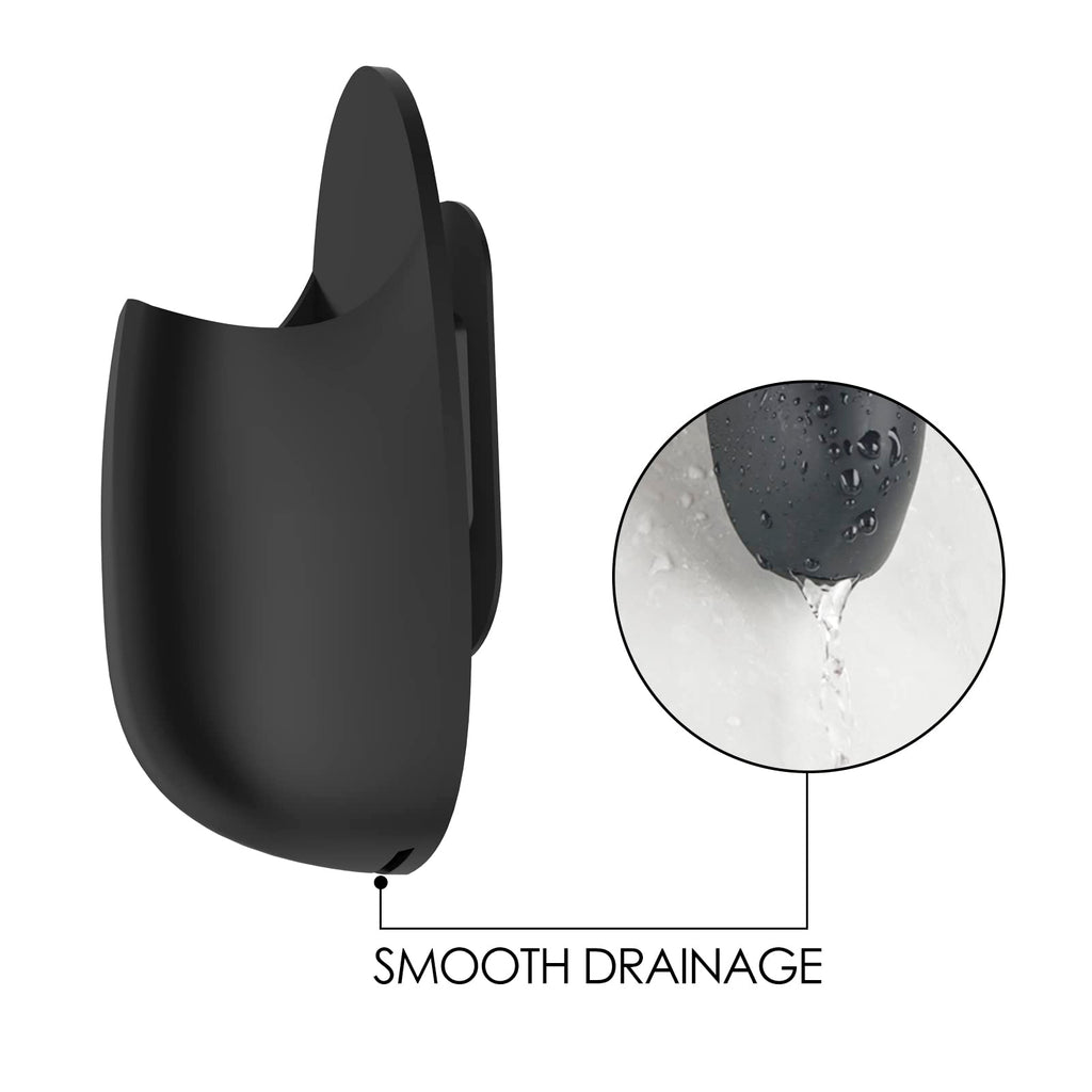2 Pack Wall Mounted Silicone Electric Toothbrush Holder B20917