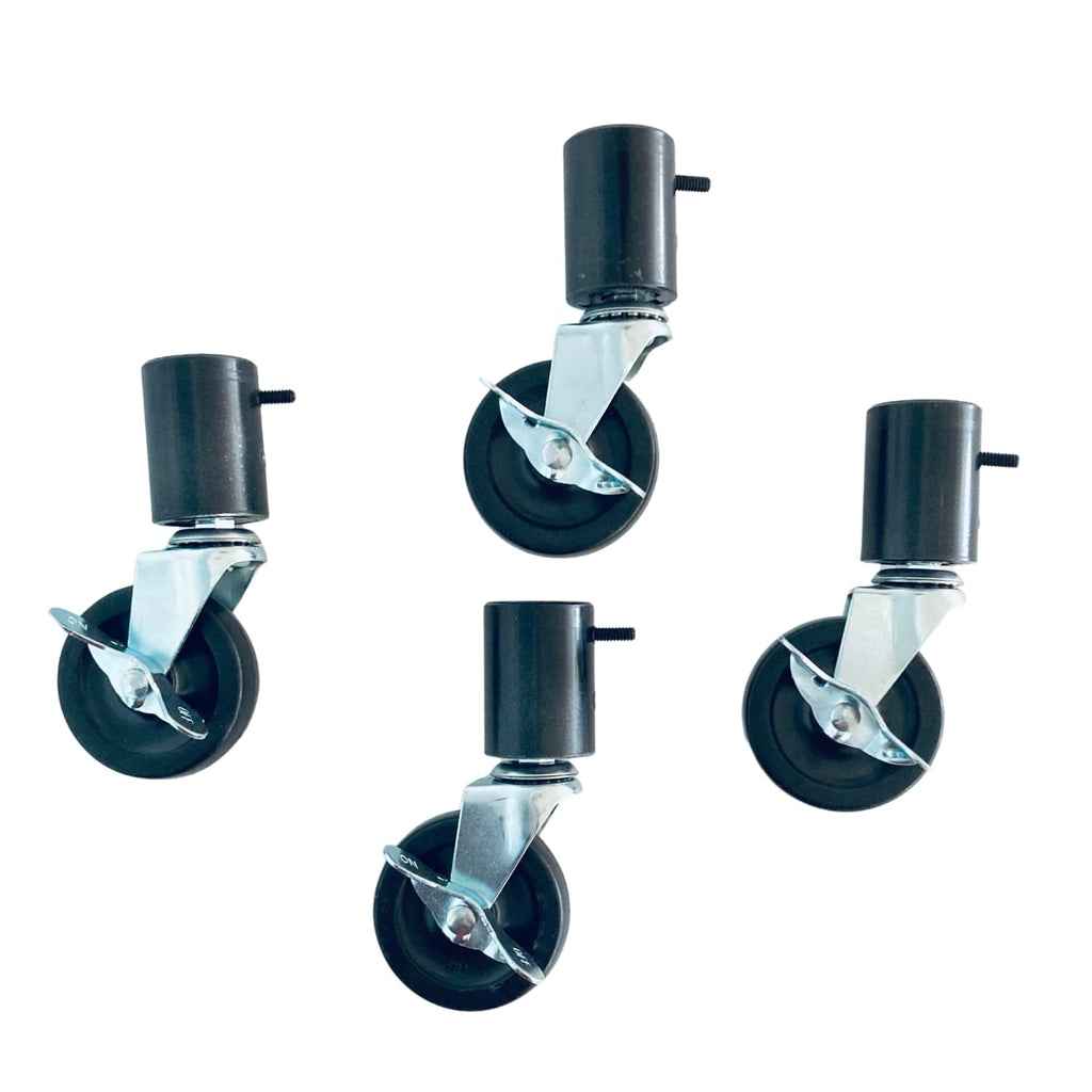 Folding Table Caster Wheels 3” Locking Casters I6827