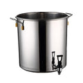 Stainless Steel Stock Pot With Spigot I71375