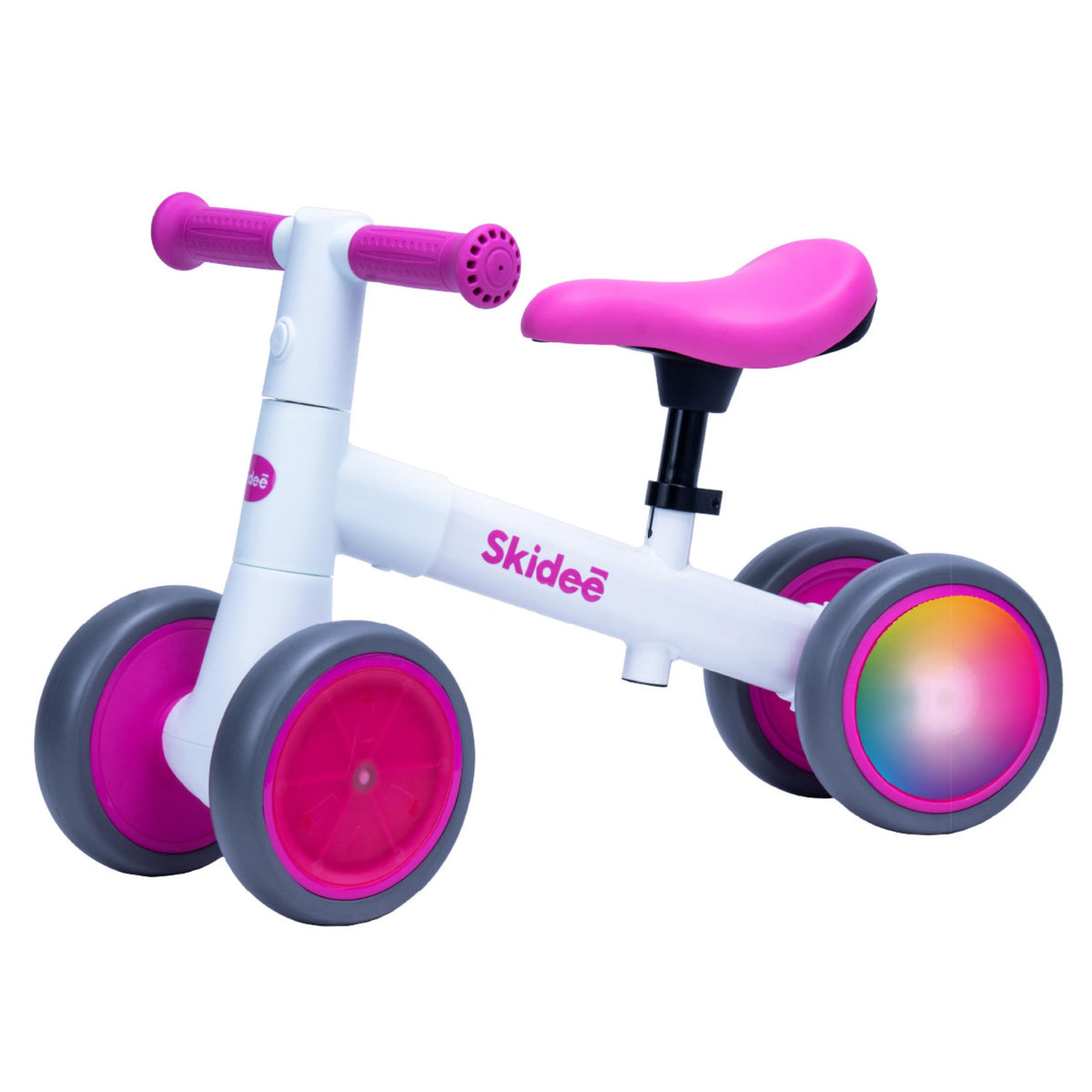 4-Wheel Toddler Balance Bike with LED Wheels I838