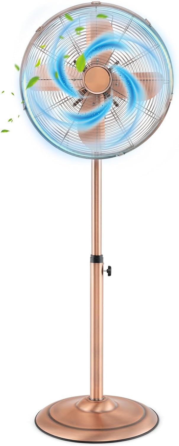 16'' Oscillating Pedestal Fan with 3 Speed L724