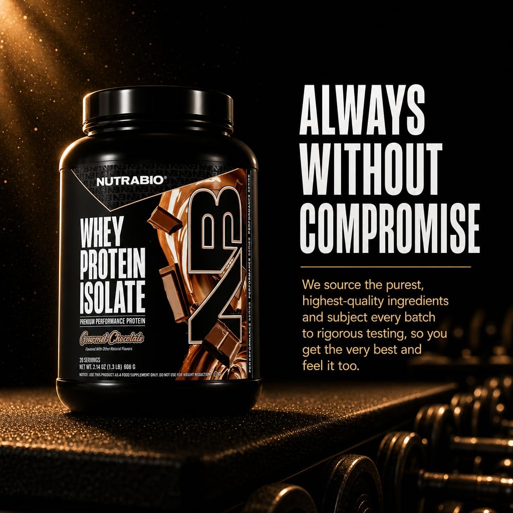 Whey Protein Isolate Powder, 25g Protein, Non-GMO, Gourmet Chocolate, 20 Servings X442768