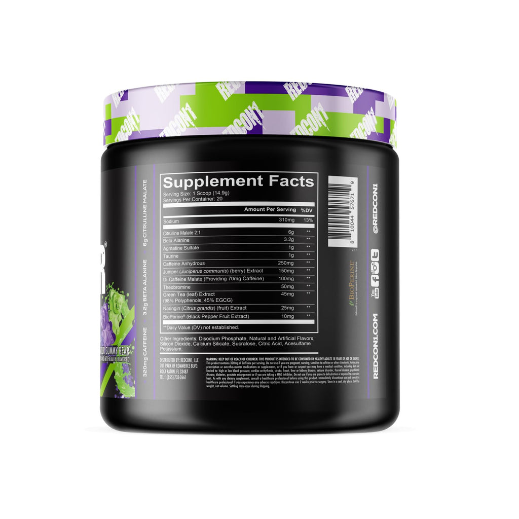 Pre Workout Powder 20 Servings J85961