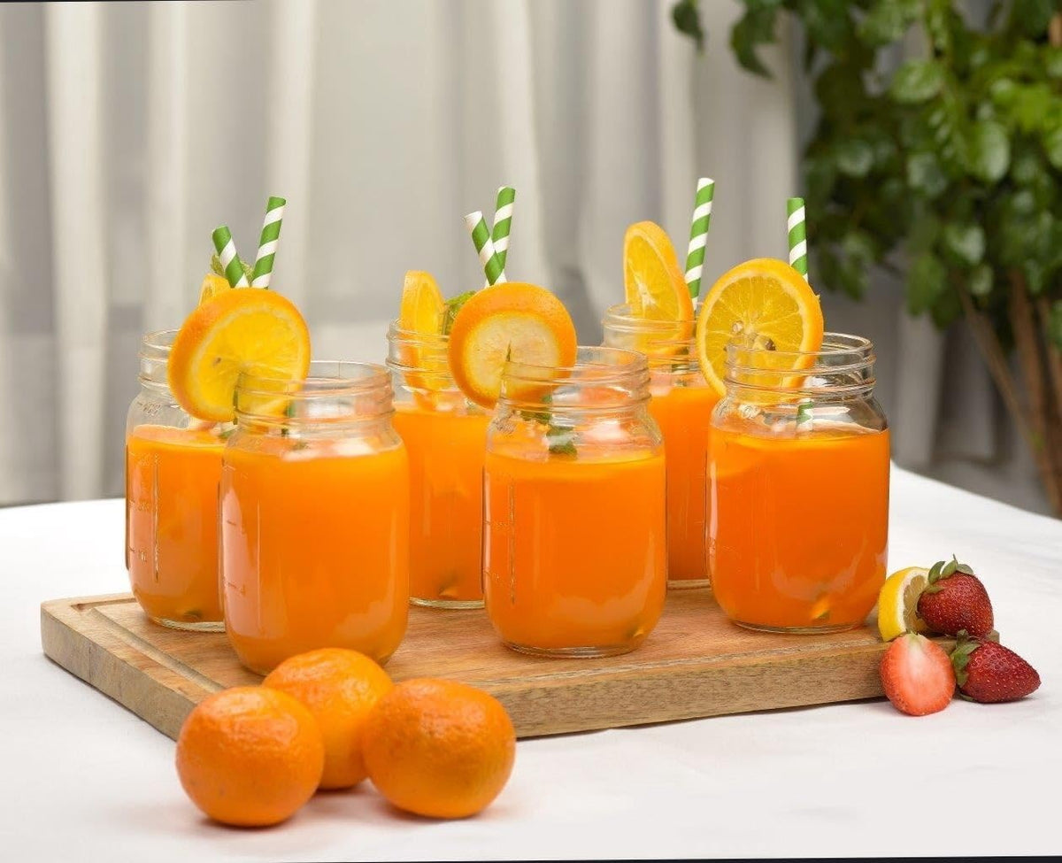 16 oz Regular Mouth Glass Canning Jars with Lids and Rings, 12-Pack V990