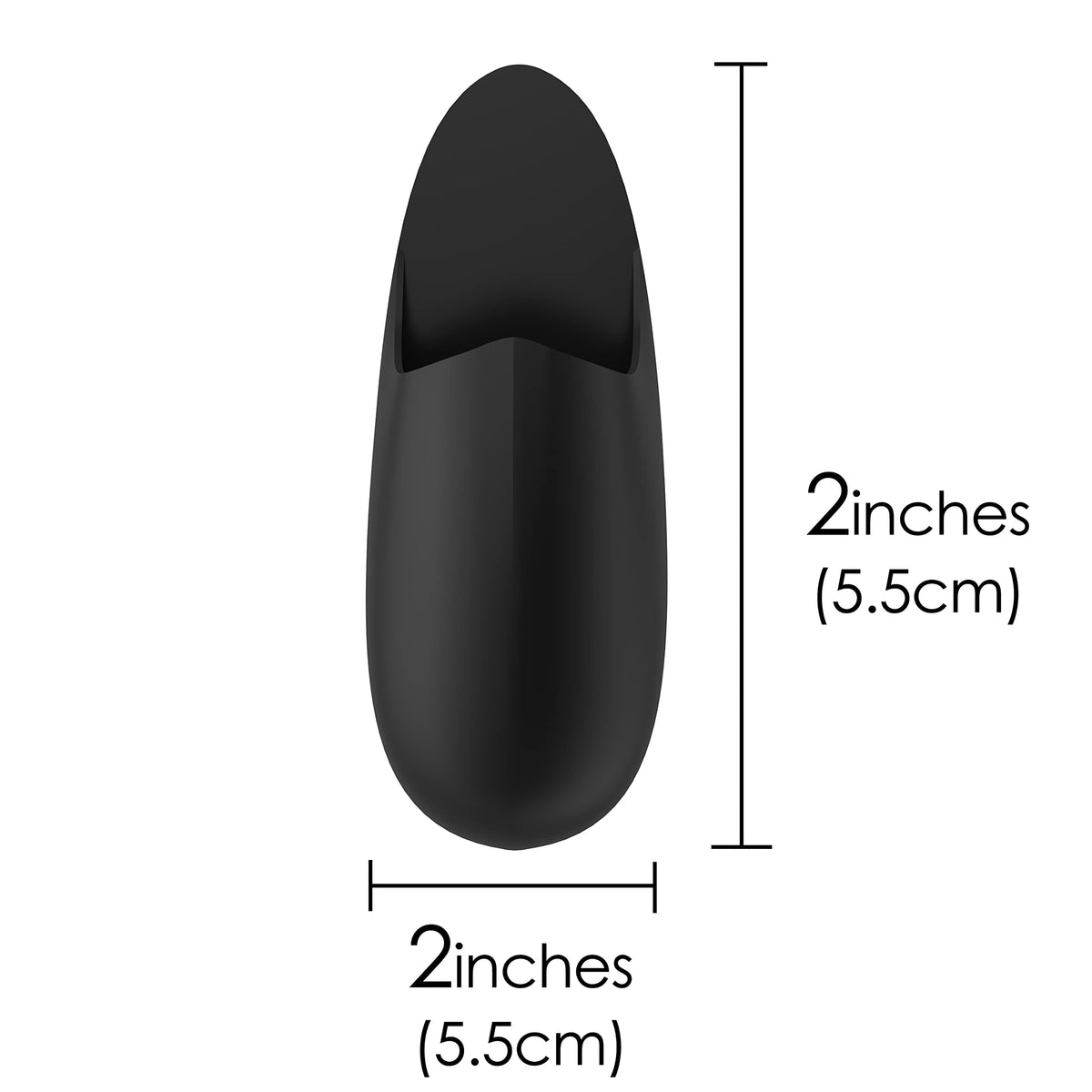 2 Pack Wall Mounted Silicone Electric Toothbrush Holder B20917