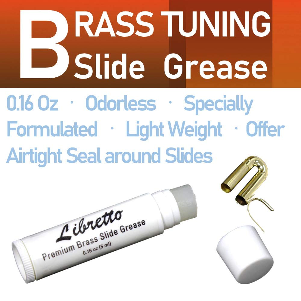 Trumpet Care Kit with Valve Oil, Slide Grease, Cleaning Cloth, Brushes and Case I683818