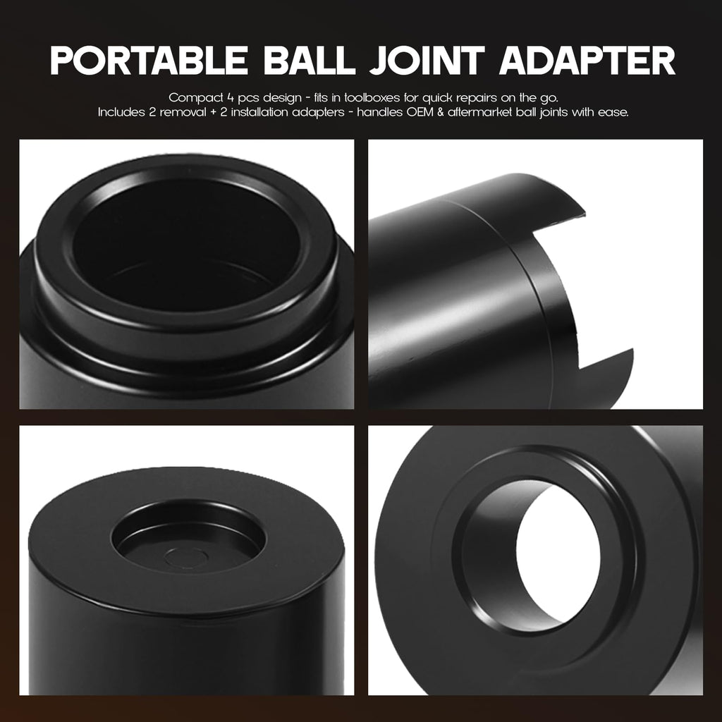 4PCS Ball Joint Service Adapter Set E973663