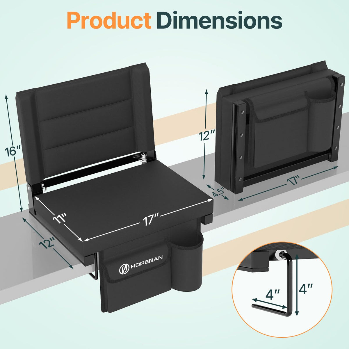 Stadium Seats with Back Support Z839