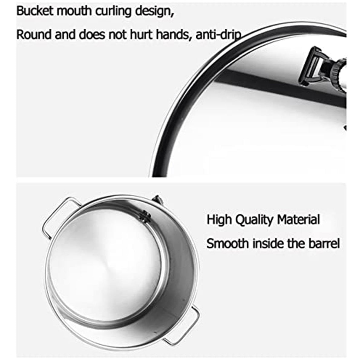 Stainless Steel Stock Pot With Spigot I71375