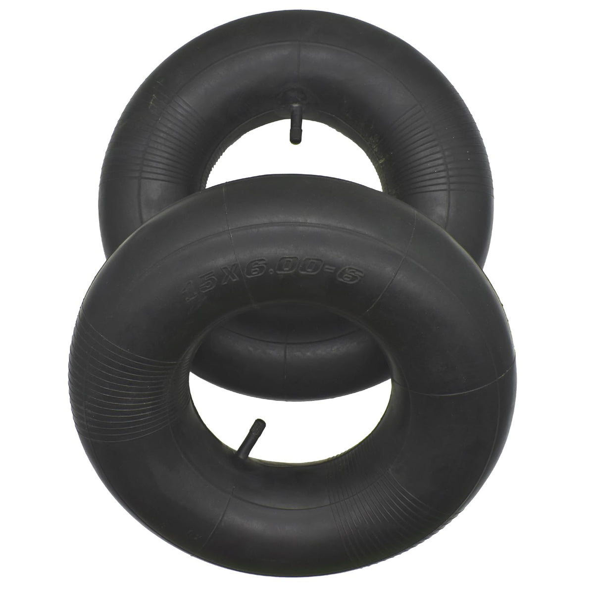 15x6.00-6 Replacement Inner Tube with TR13 Straight Valve Stem, 2-Packs T583781