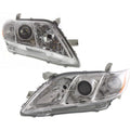 2007 2008 2009 Toyota Camry Headlight Assembly Pair Driver and Passenger Side DOT Certified B6951