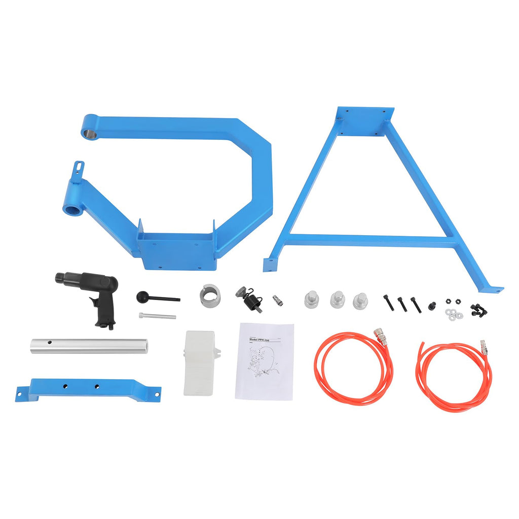 Pneumatic Planishing Hammer with 1/2/3" Anvils Foot Pedal Y425411