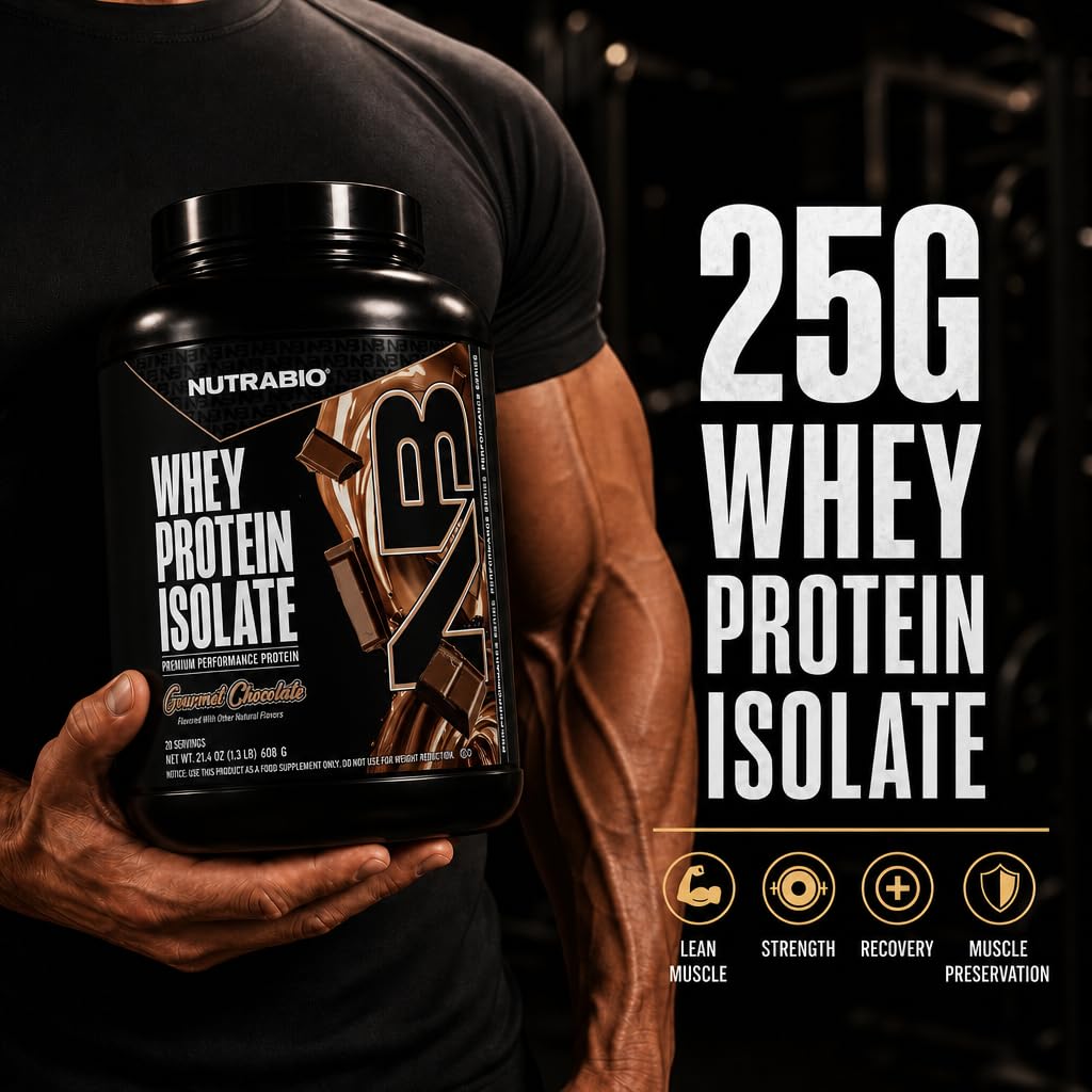 Whey Protein Isolate Powder, 25g Protein, Non-GMO, Gourmet Chocolate, 20 Servings X442768