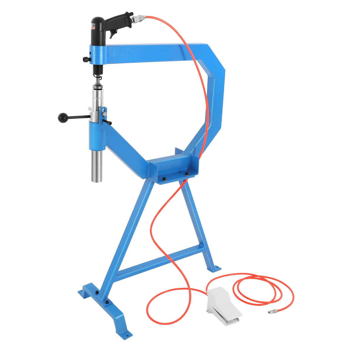 Pneumatic Planishing Hammer with 1/2/3" Anvils Foot Pedal Y425411