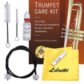 Trumpet Care Kit with Valve Oil, Slide Grease, Cleaning Cloth, Brushes and Case I683818