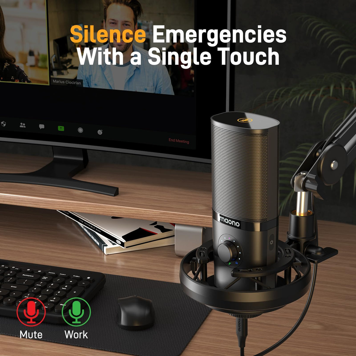 USB Studio Microphone F342