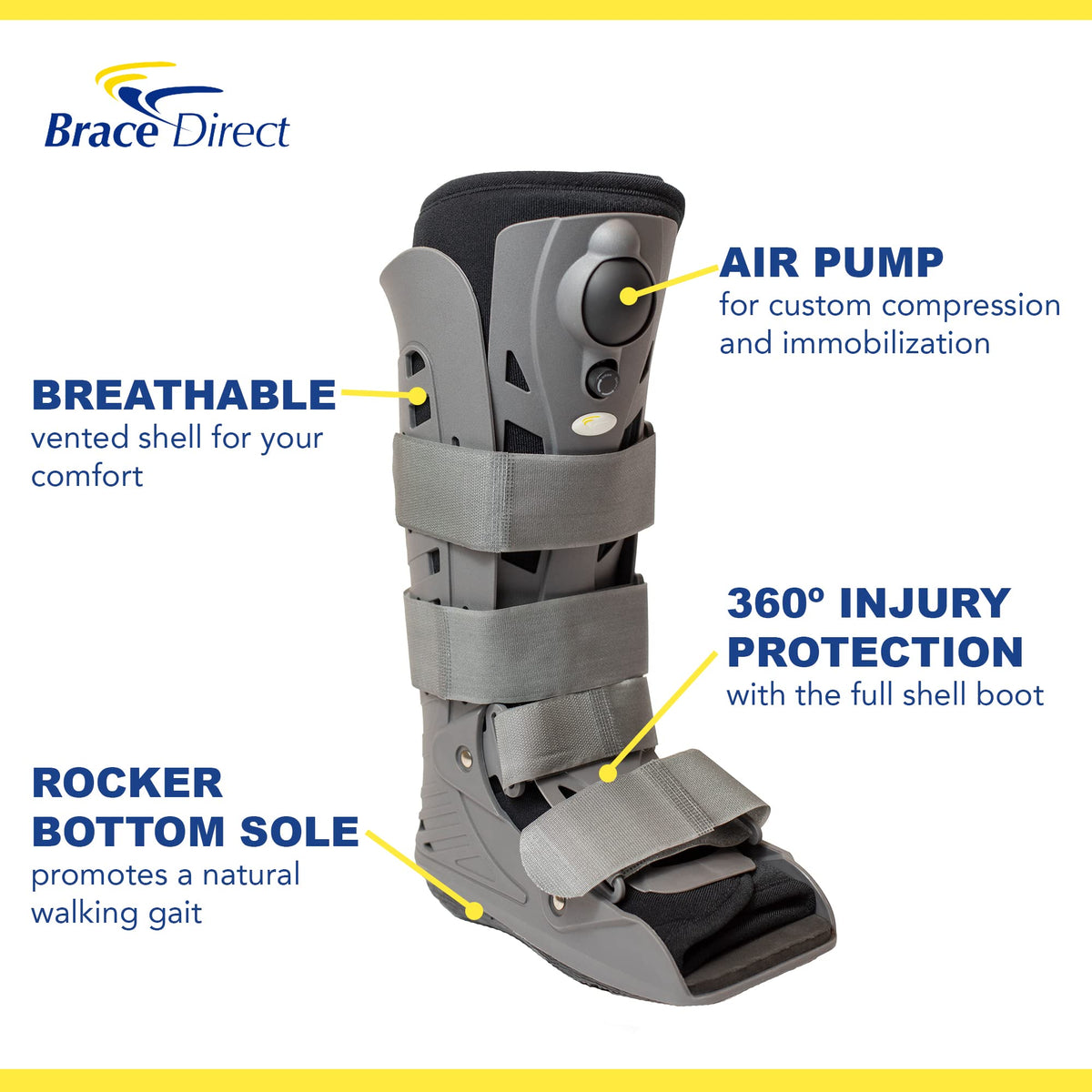 Tall Air Cam Fracture Boot T9984
