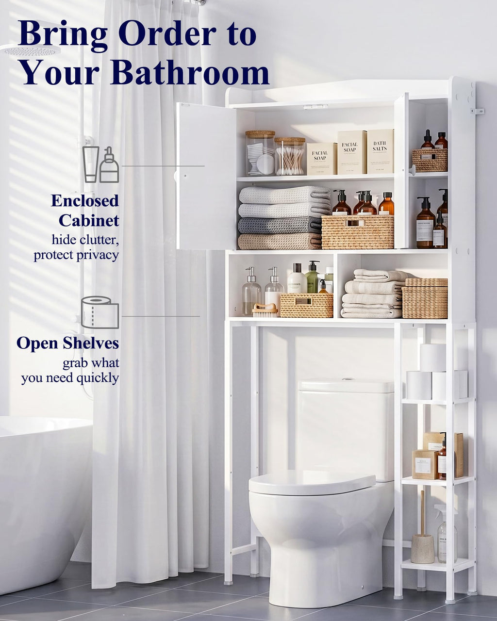 Over Toilet Storage Cabinet L252