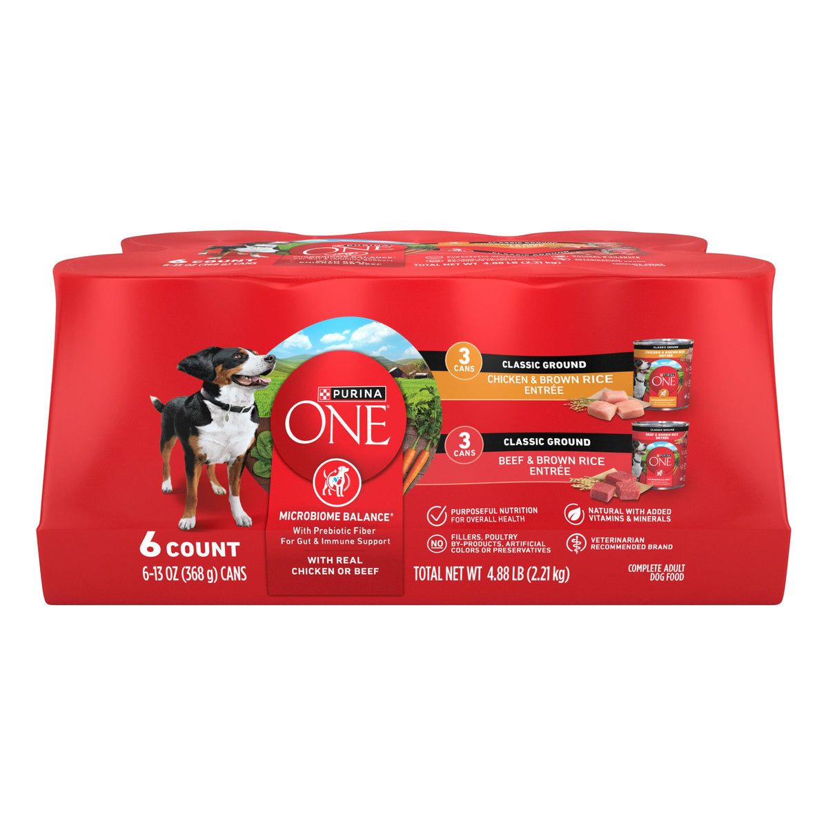 Wet Dog Food Variety Pack 6 13 oz Cans V821491