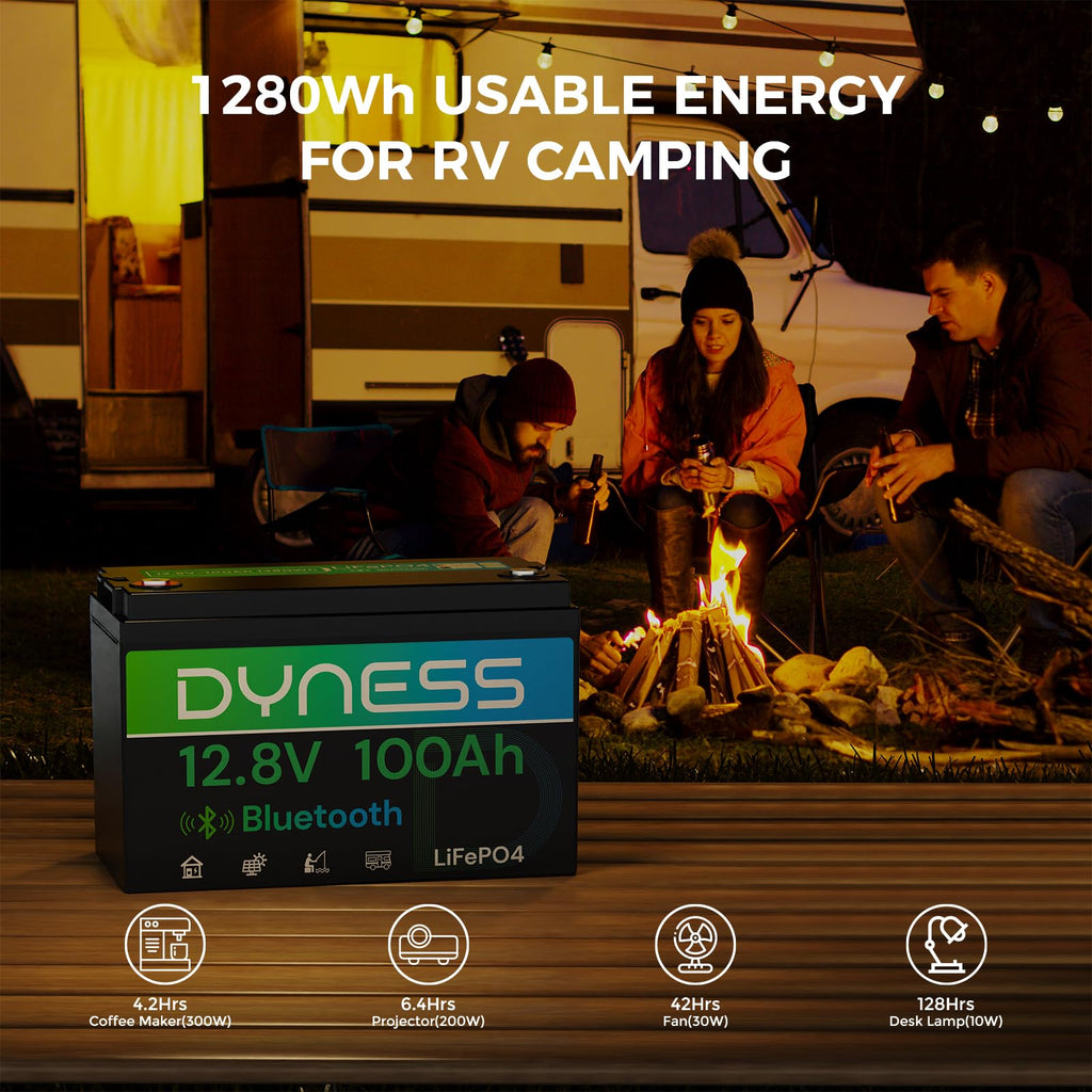 12V 100Ah LiFePO4 Lithium Battery B756
