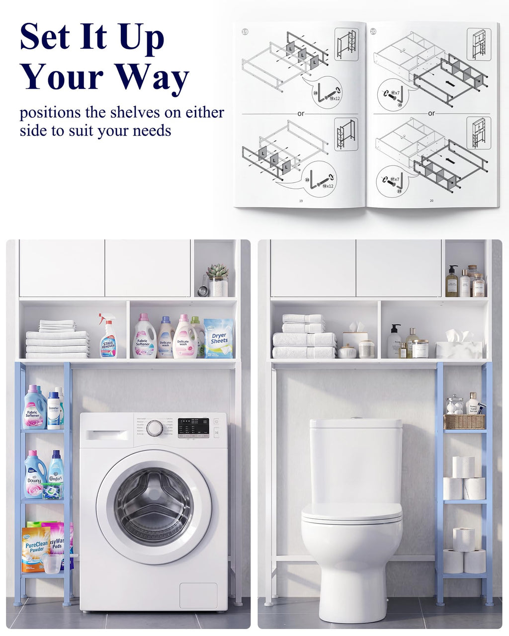 Over Toilet Storage Cabinet L252