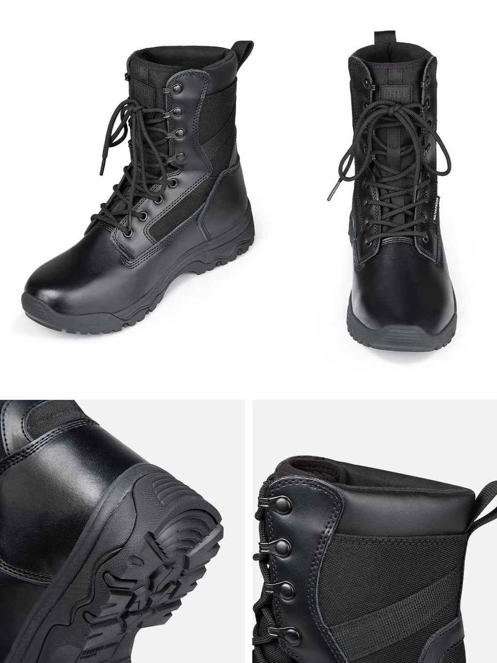 Lightweight Suede Leather Waterproof Tactical Work Boots E979