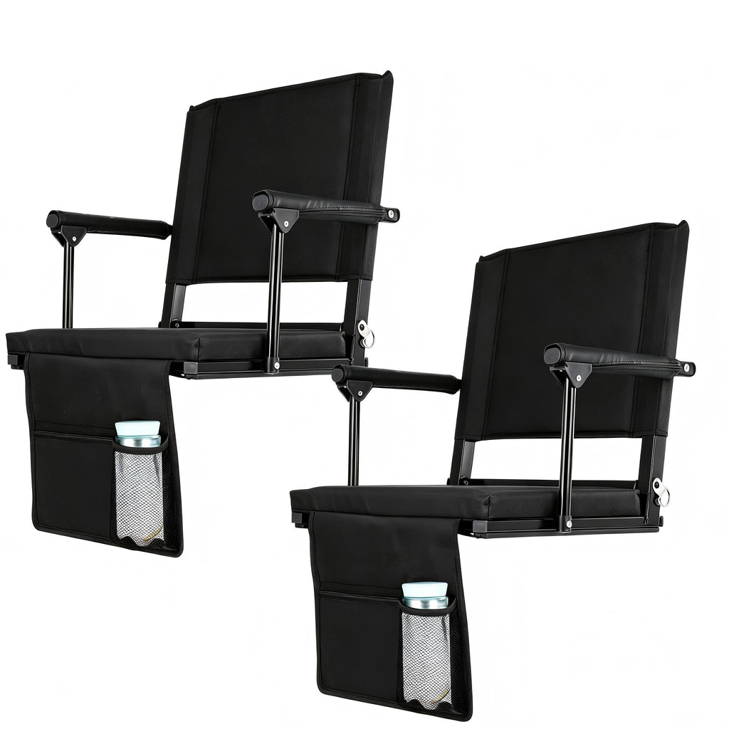 2 PCS Stadium Seats with Back Support X8568