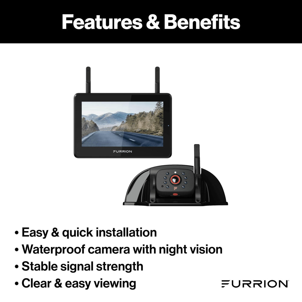 Wireless RV Observation System 7" Monitor H6081