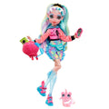Monster High Doll with Colorful Streaked Hair and Fashion Accessories J451