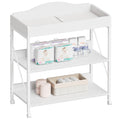White Baby Changing Table with Pad M91155