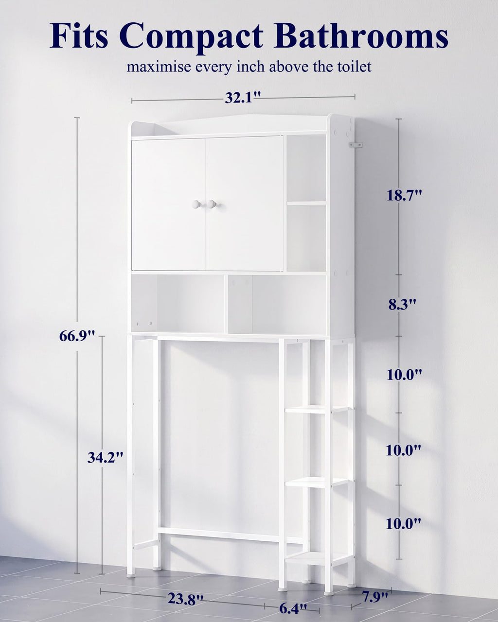 Over Toilet Storage Cabinet L252