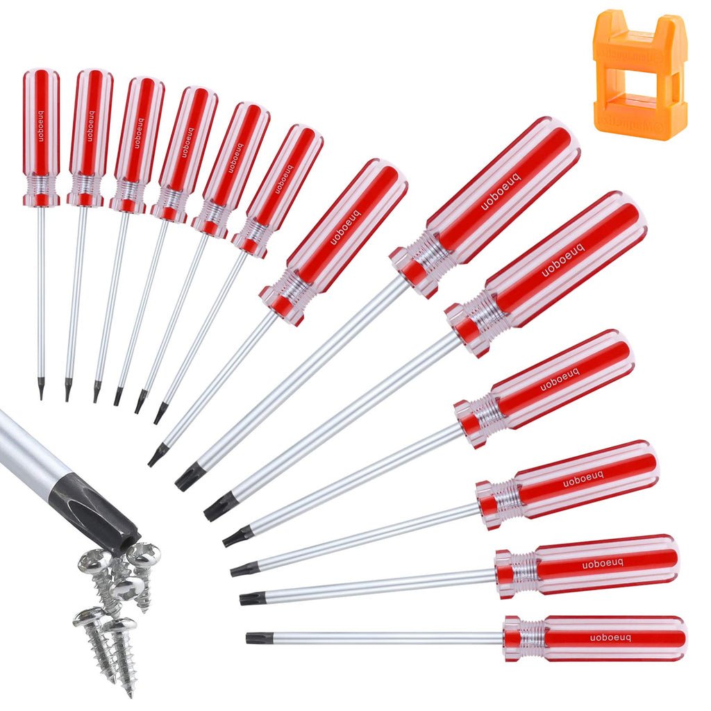 Magnetic Security Torx Screwdriver Set, T4-T40 T42797