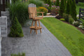 Cedar Adirondack Swivel Bar Chair with Arms Z700841