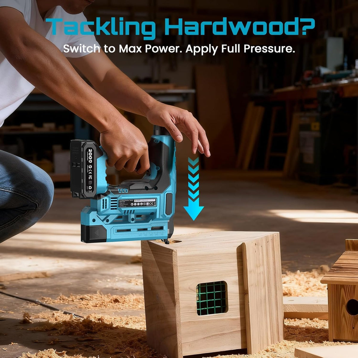 Cordless 18GA Nail Gun with Battery W354520