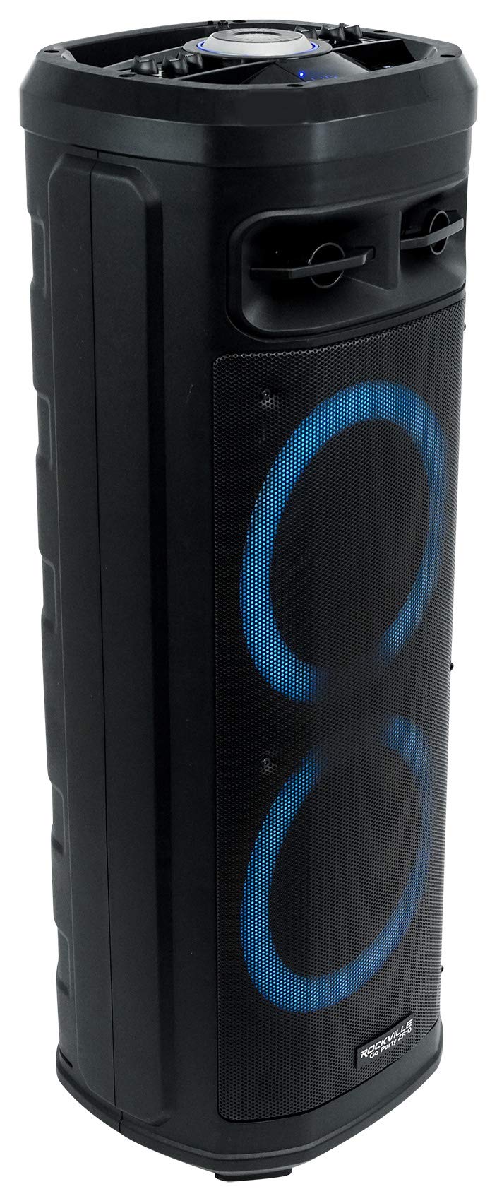 Dual 10" Wireless LED Bluetooth Speaker 2-Pack N1272