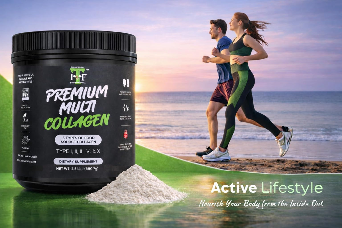 Unflavored Multi Collagen Peptides Powder F82082