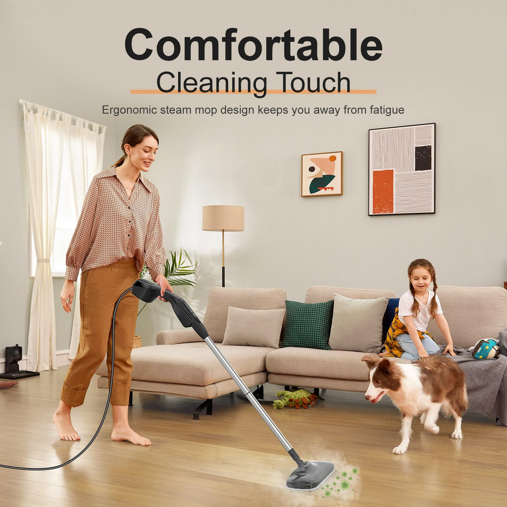 17 in 1 Steam Mop with Detachable Handheld Steam Cleaner Z284