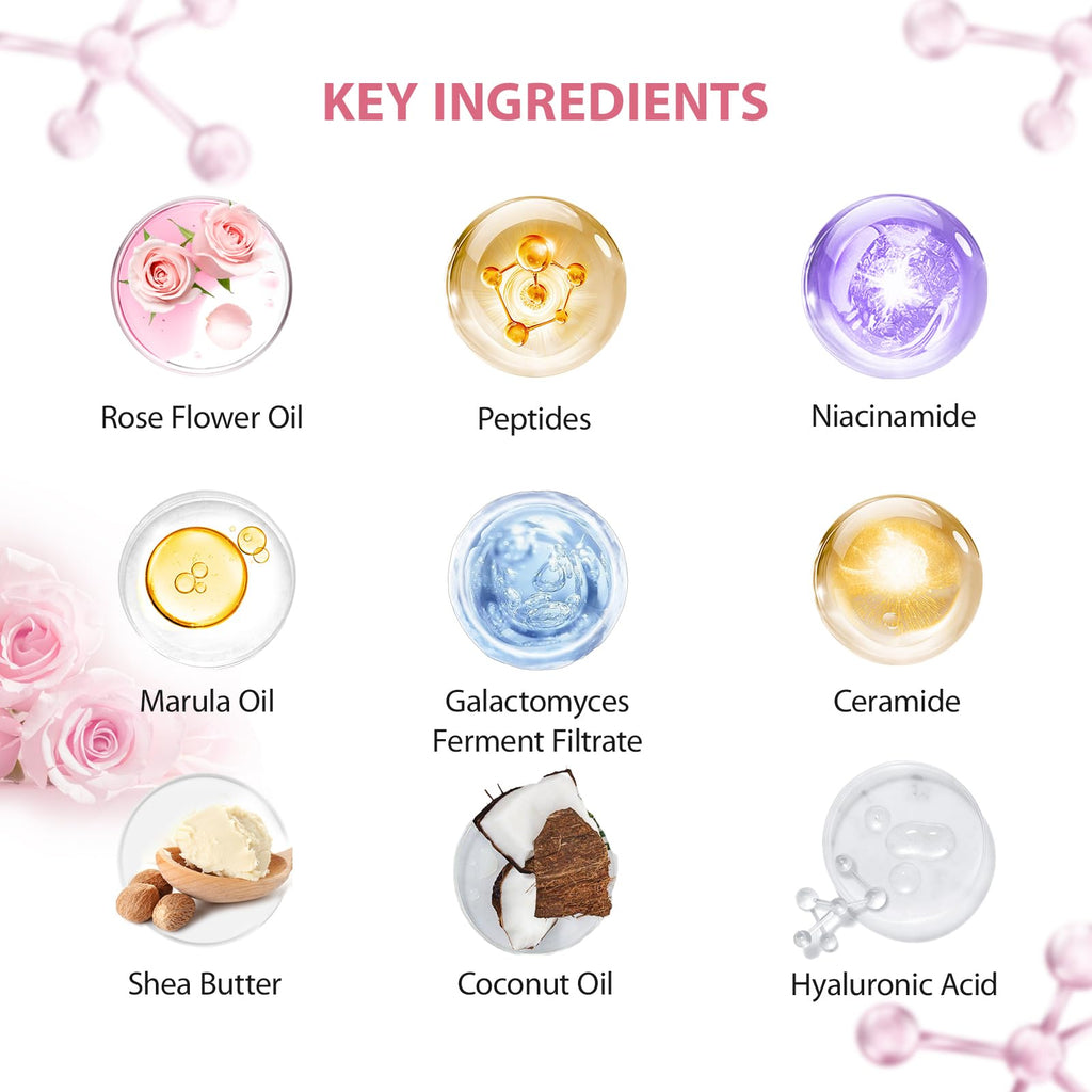32 Pcs Rose Spa Skin Care Set R2726
