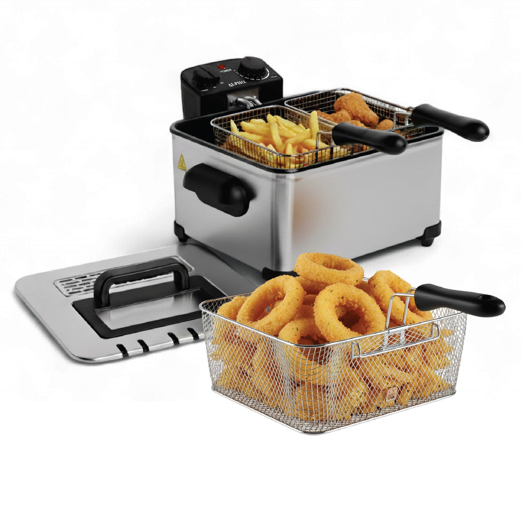 4.5L Stainless Steel Electric Deep Fryer with Basket K427138