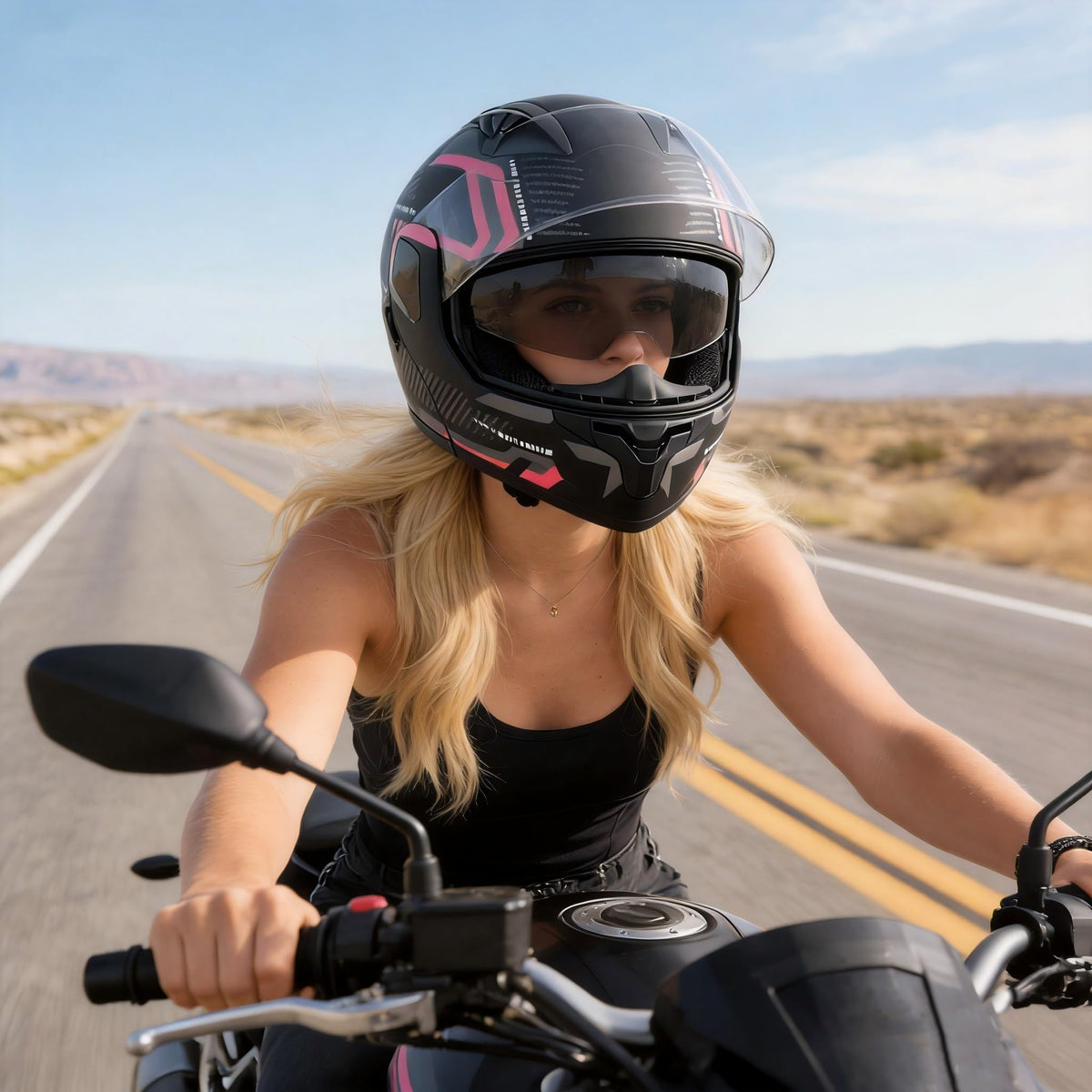 Modular Flip-Up Full Face Motorcycle Helmet B8021