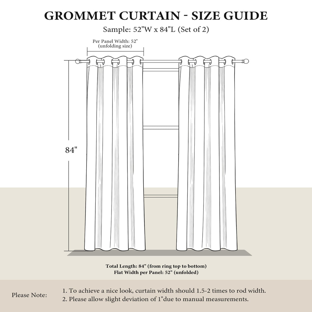 Silver Grey Pattern Curtains 52 x 84 Inch J83488