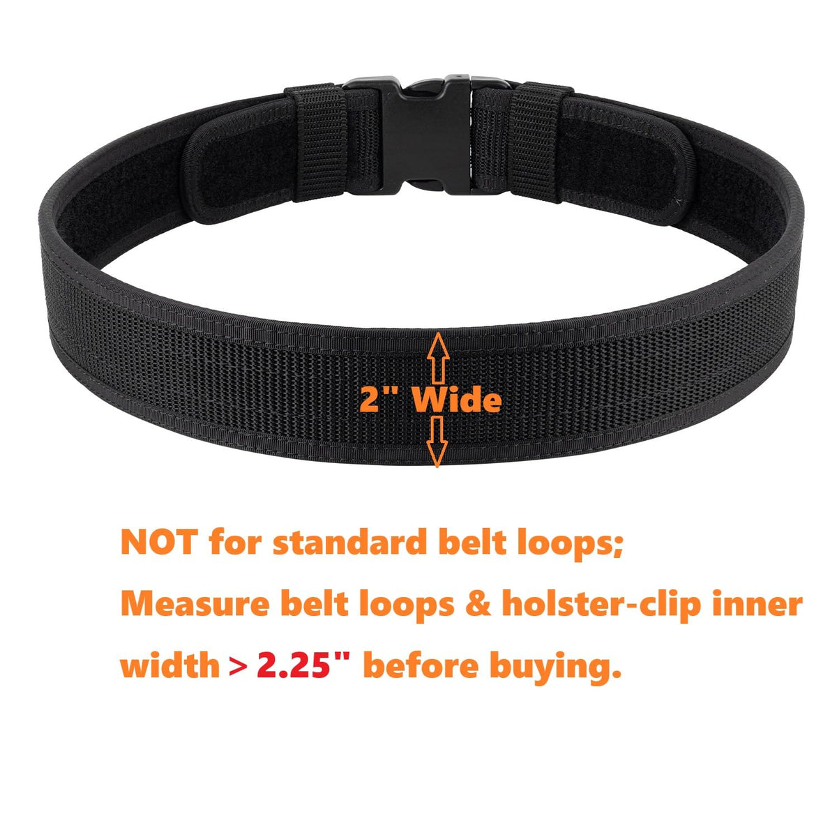 2" Wide Work Belt W58468