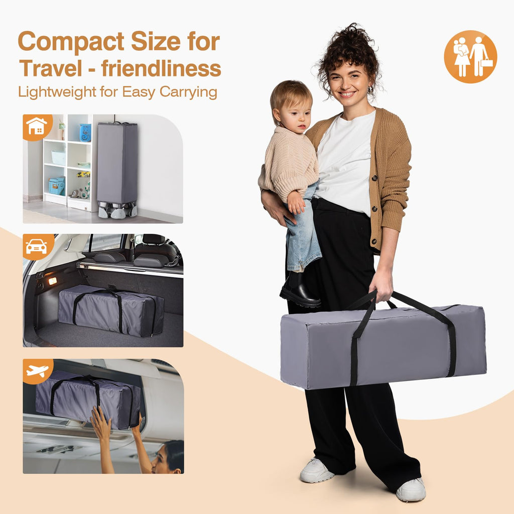 5 in 1 Pack and Play with Bassinet and Changing Table I4108