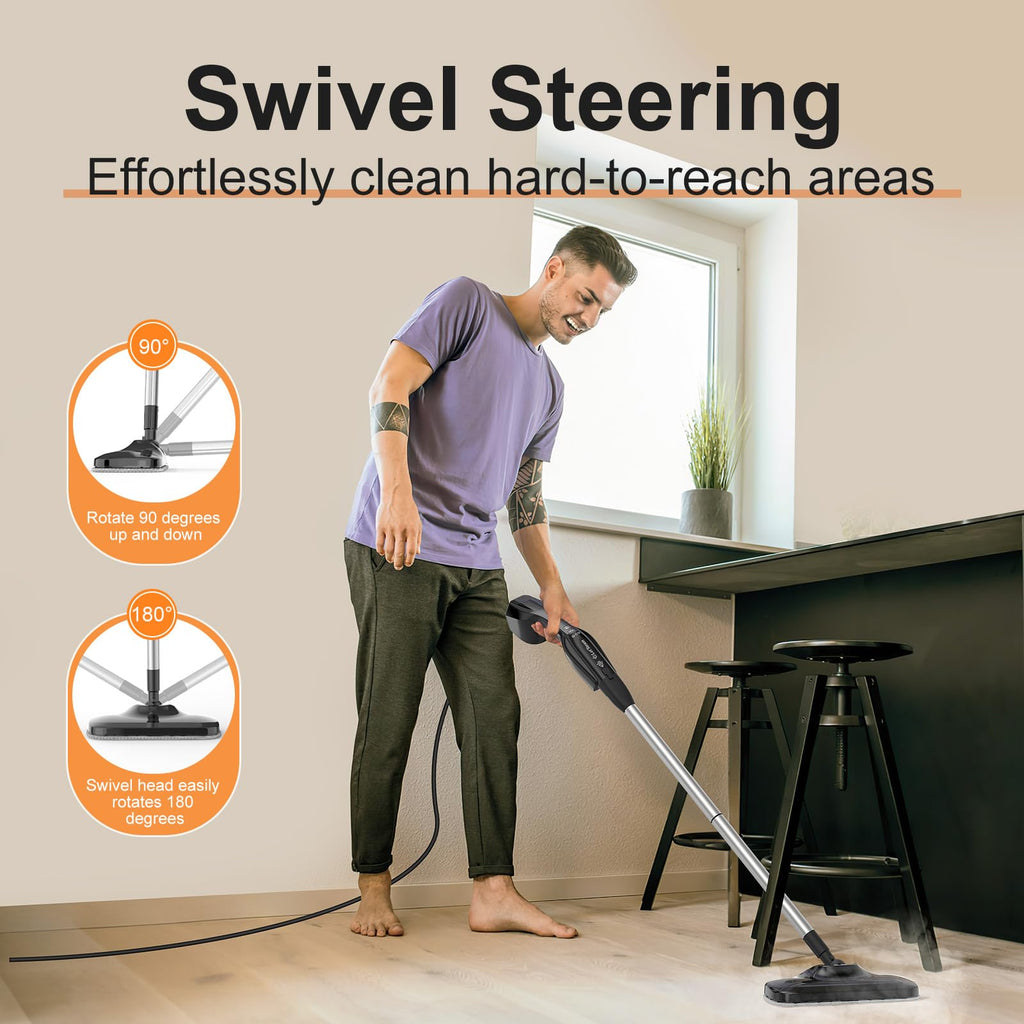 17 in 1 Steam Mop with Detachable Handheld Steam Cleaner Z284